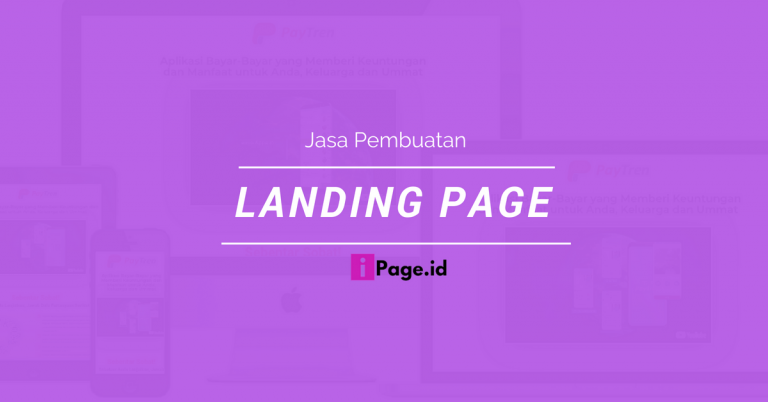 Jasa Pembuatan Landing Page Murah Dan Profesional