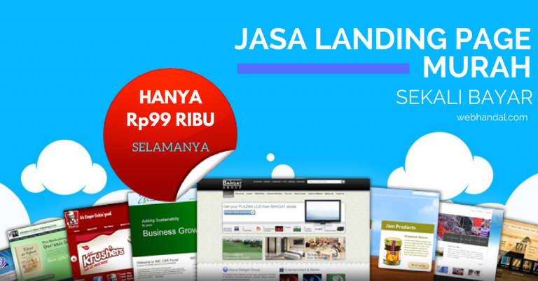 Jasa Website Murah Sekali Bayar