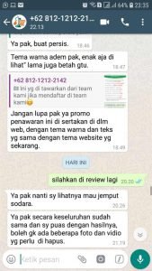 Testi webhandal