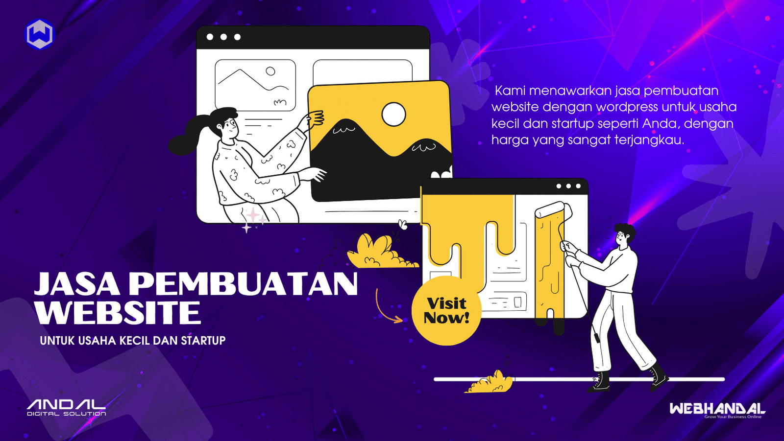 Desain Web yang Terjangkau untuk Proyek Pribadi atau Non-Profit