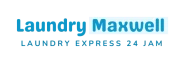Logo Laundry Maxwell, klien jasa website Webhandal
